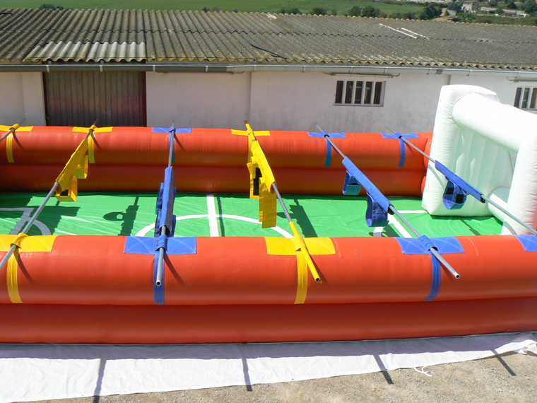 Futbolin inflable