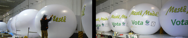 Impresión de globos