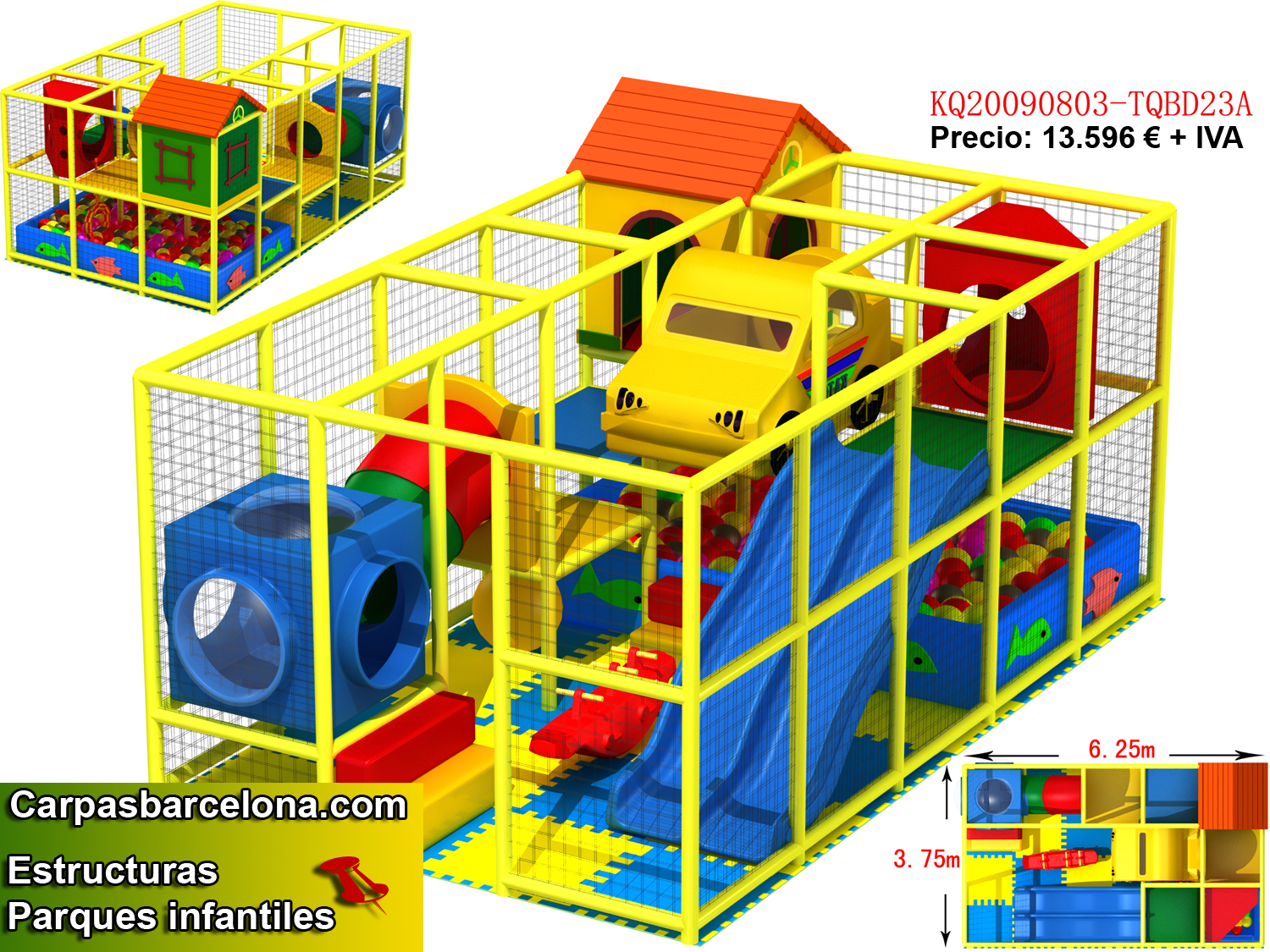 Sucio Caramelo patrulla Estructuras parques infantiles interior, venta playground - Parques  infantiles, fabricantes